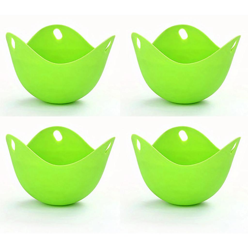Silicone Egg Poacher Cups Egg Boiler Mold Cup for Microwave Air Fryer Stovetop Eggs Cooking Pancake Maker Baking Cup