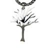 Silver High-quality Stainless Steel Tree of Life Pendant Necklace