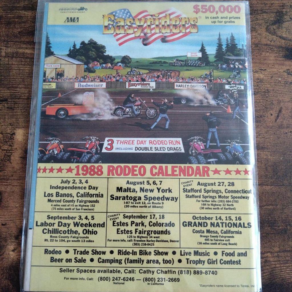 [USED] Easyriders September 1988 Easyriders Foreign Books