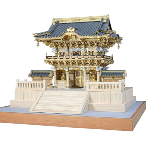 Woody Joe 1/50 Nikko Toshogu Shrine Yomeimon Gate Wooden Model Assembly Kit