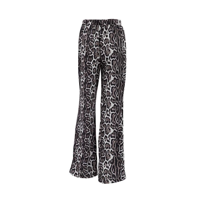 Women's Casual Fashion Striped Floor-Mopping Straight Pants Casual Pants
