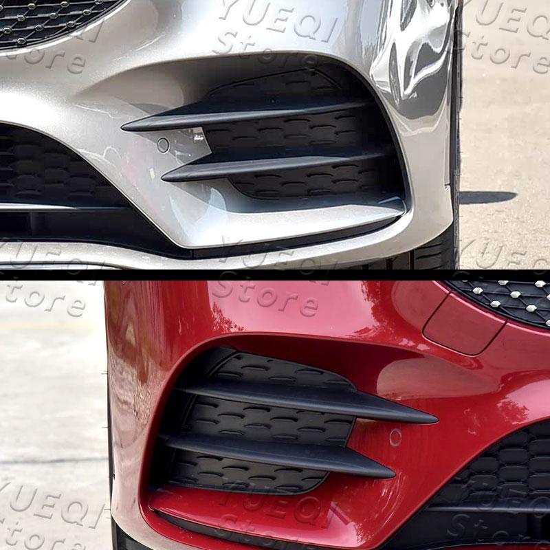 Car Front Bumper Outer Grille Fog Light Cover For Mercedes Benz A Class W177 2019-2022 1778858300 1778858400 Auto Exterior Parts