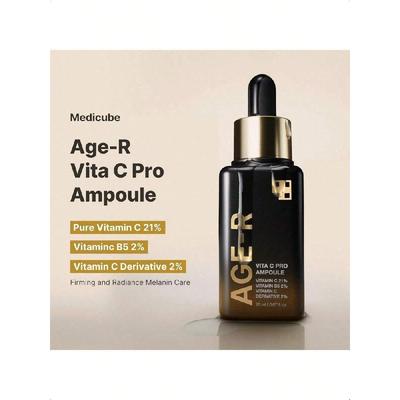 Age-R Vita C Pro Ampulle 20ml Vitamin C Serum gegen Pigmentierung, ungleichmäßigen Hautton und zur Hydratation