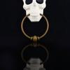 Halloween Doorbell Glow Sound Horror Props Electric Toys Welcome Door Hanging Skull Decoration