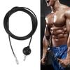 Black Gym Replacement Cable 5MM Diameter Home Gym Cable Fitness Cable Multi Gym