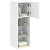 LED TV Stand In White 30.5 X 30 X 90 Cm
