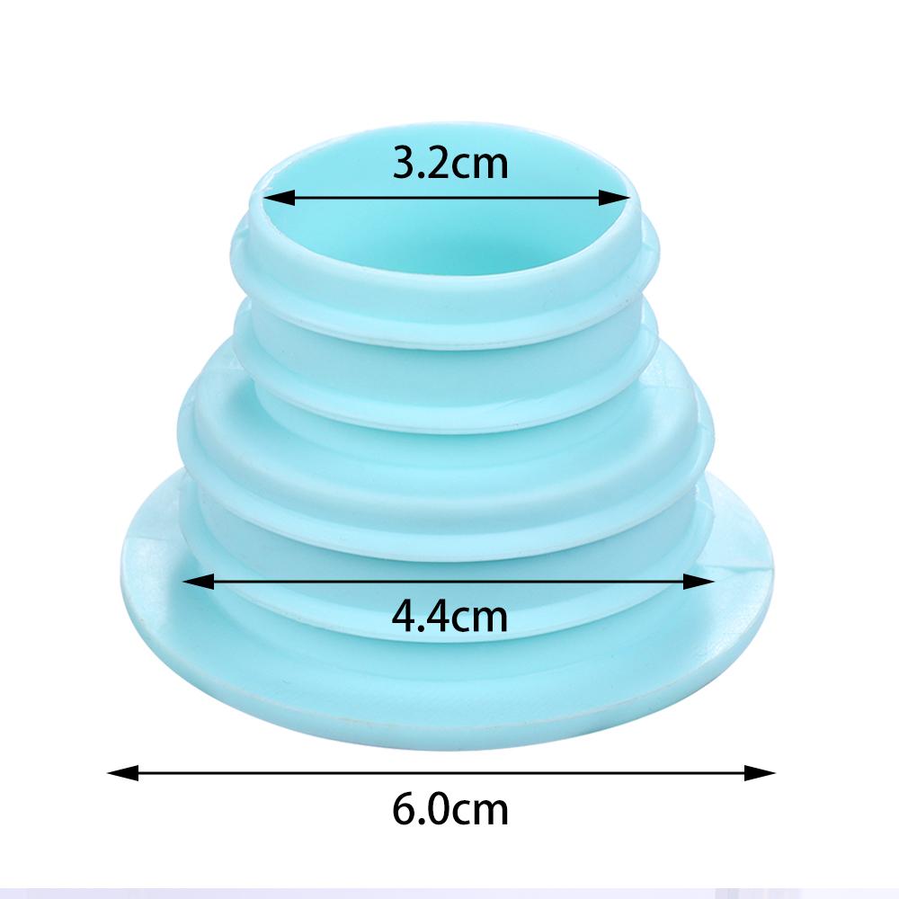6/3/1PC Sewer Pipeline Deodorant Silicone Ring Washer Tank Sewer Pool Floor Drain Ring Sealing Seal Plug Pest Control Dropshipping