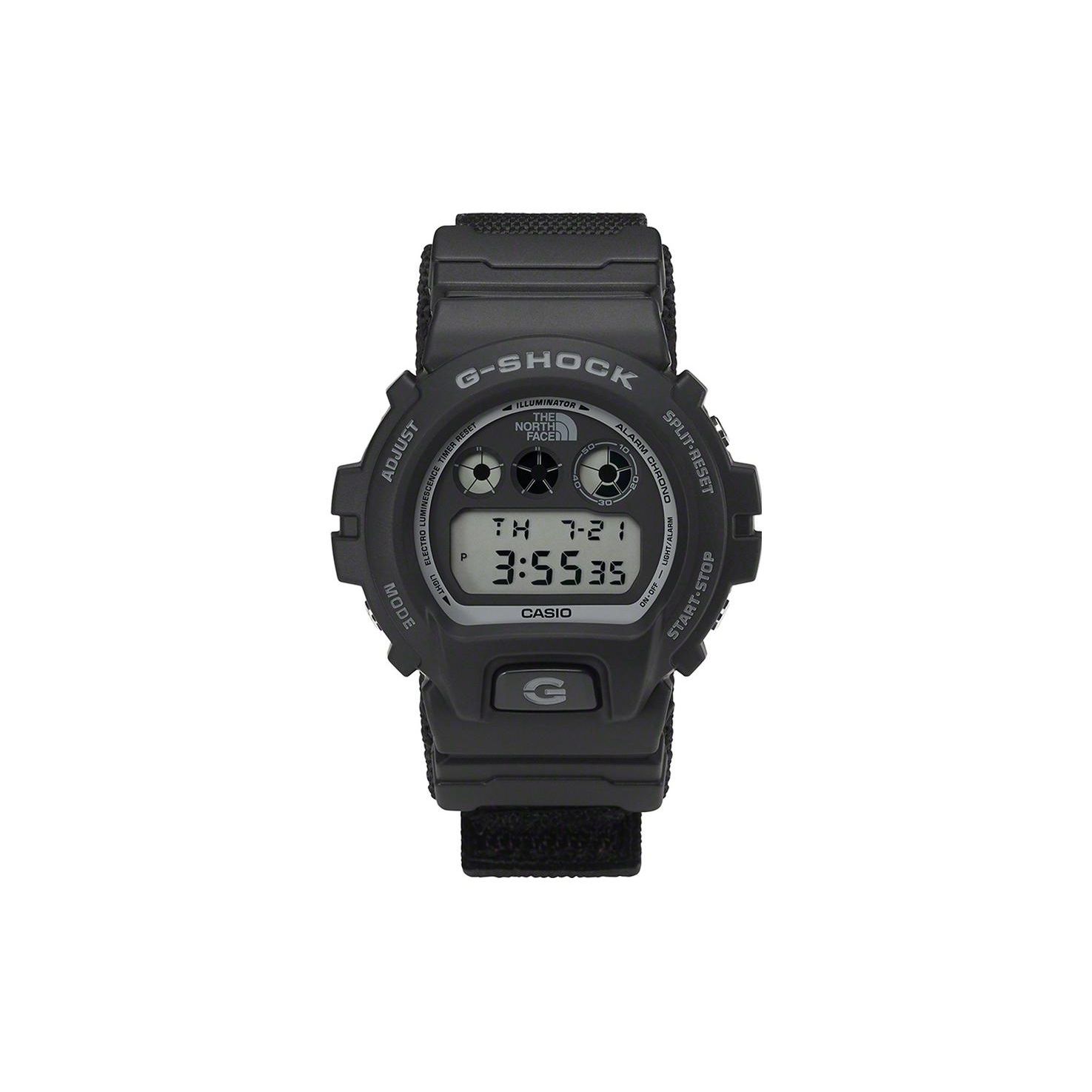 

Casio G-Shock Series North Face Supreme Collaboration 200M Water Resistant Quartz Movement Fabric Strap Unisex Black Dial Unisex watches DW-6900NS-1CR Black Dial