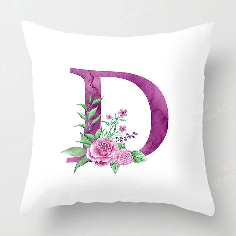 Nordic Fall Home Decor Autumn Throw Pillow Case Sofa Cushion Cover Modern 45X45Cm 45*45 50X50 60X60Cm 40*40Cm 35X35 Letter