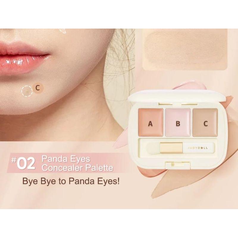 Judydoll - Three-Shades Concealer Palette - 2 Colors