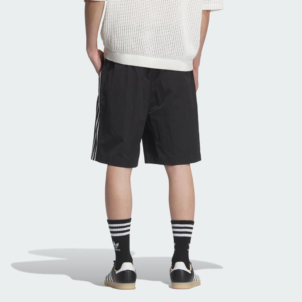 Adidas Originals Ss25 Woven Shorts Logo Stripe Casual Loose Sports Shorts Men Shorts KC0154