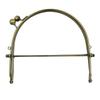 Mini Metal Purse Frame Kiss Clasp Bag Hardware Vintage Bag Kiss Clasp Lock Bag Clasps Handle Bag Accessories Purse Frame