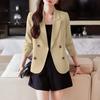 ZANZEA Women Lapel Long Sleeve Casual Thin Cardigan Blazer