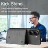 For Xiaomi Redmi Turbo 4 5G/Poco X7 Pro 5G Case with Card Slots Kickstand Leather + TPU Phone Cover