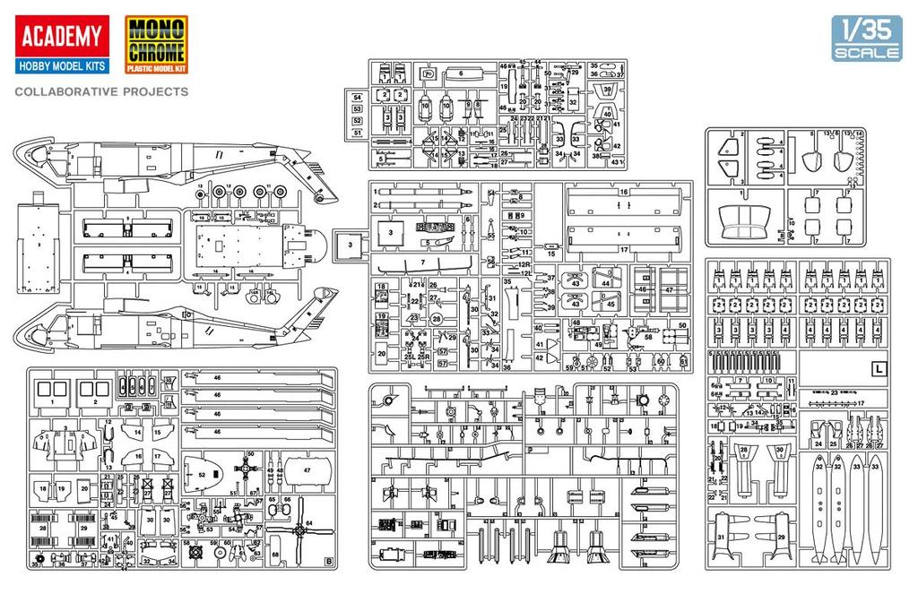 Monochrome Japan Ground Force Black Hawk Plastic Model Kit MCT506 1/35 Self-Defense UH-60JA