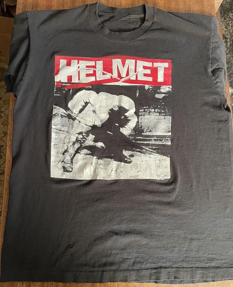 

Meantime Helmet Band Shirt Short Sleeve Black Unisex S-5XL Unisex T-Shirt XXXL