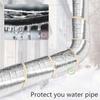 Pipe Insulation Wrap Heat Waterproofing Insulations Effective Insulation for Scenes - Industrial Winter Outdoor House