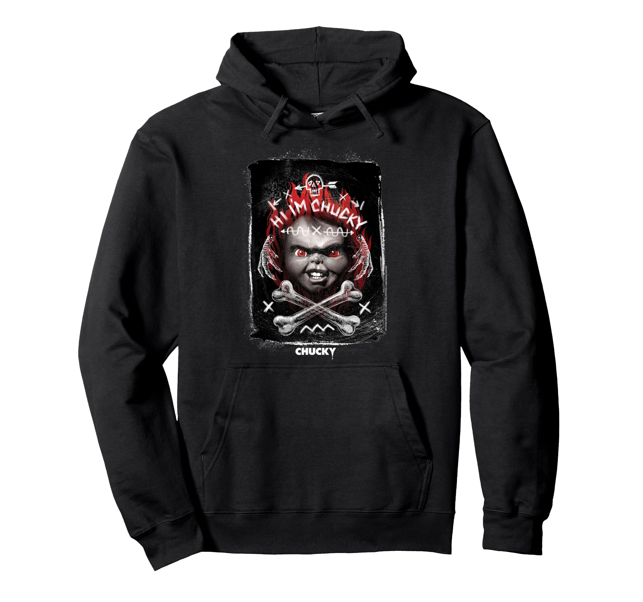 

chucky doodle hoodie чорний