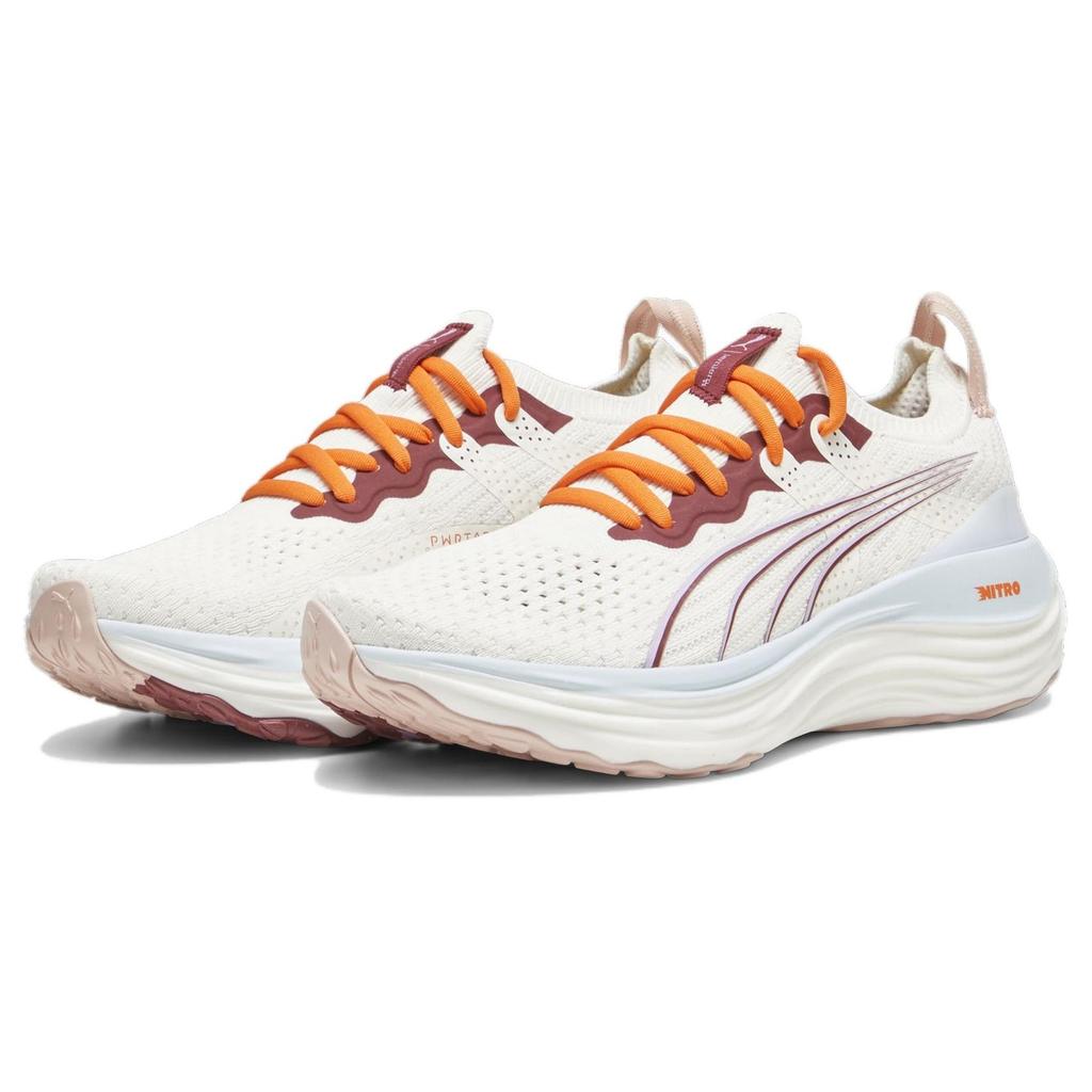 (WMNS) PUMA ForeverRun Nitro X Lemlem 'Warm White Team Regal Red' Women's 309792-02