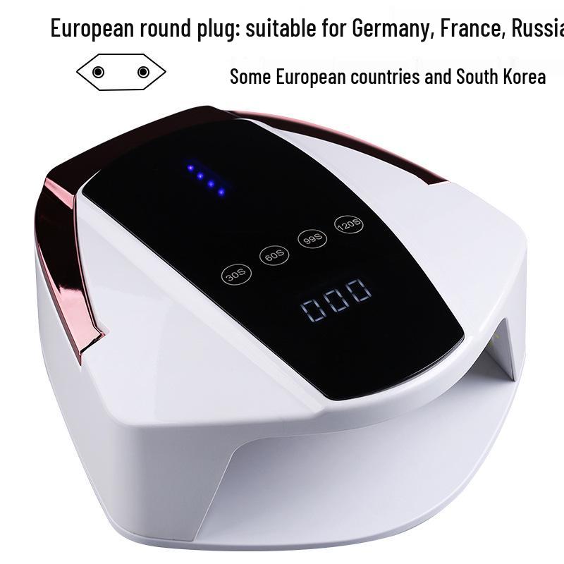 Large Rechargeable LED Nail Drying Lamp with Light Therapy