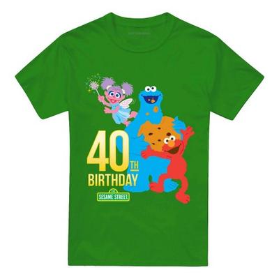 Sesame Street Unisex Adult 40th Birthday T-Shirt
