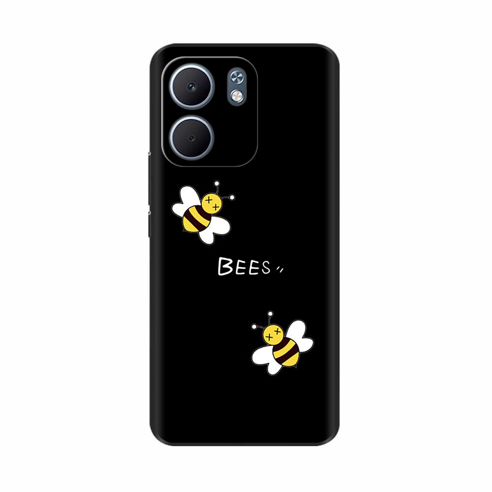 For Oppo A5x Case Soft Silicone Phone Cases Black TPU Back Cover For Oppo A5X A5 x 4G 5G Case Cute Printed Bags Fundas Coque