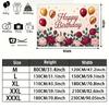 Party Backdrop Floral Balloon Photo Booth Background Front Door Decor