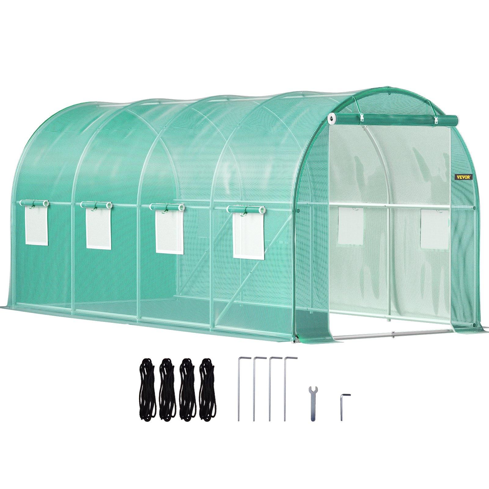 VEVOR Walk-in Tunnel Greenhouse, 4.5