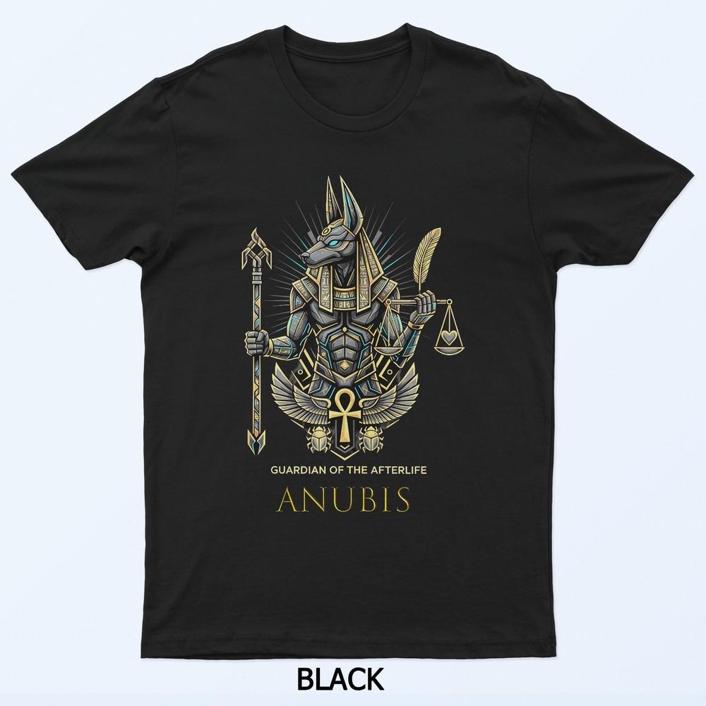 Anubis God King Pharaoh Of Ancient Egypt Graphic Design T-Shirt