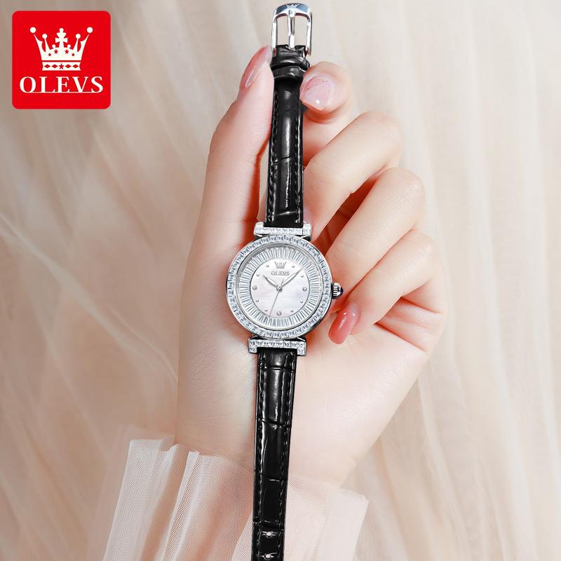 OLEVS Markenuhren Neue Quarzuhr Weibliche Minderheit Hohes Erscheinungsbild Damenuhr Damenuhr