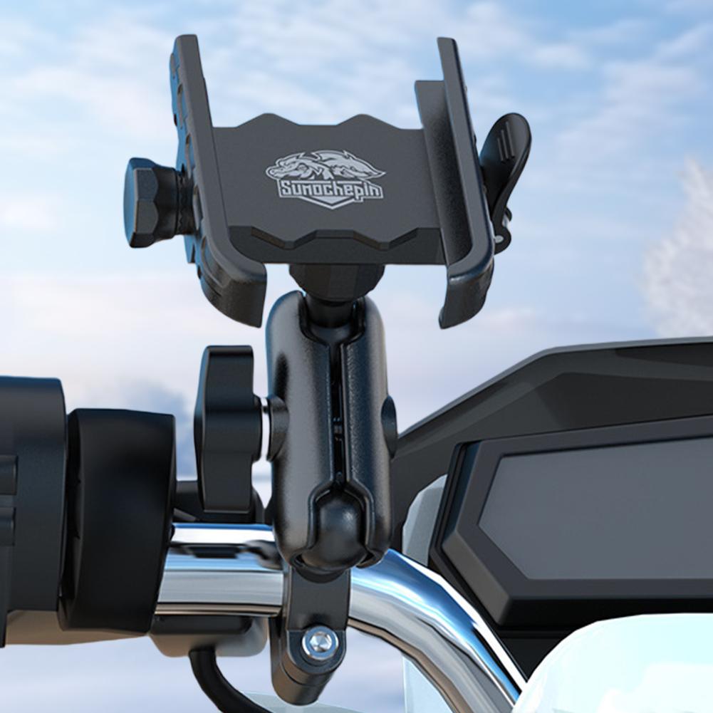 Motorrad-Handyhalter Anti-Schock Motorrad-Handyhalter Verstellbarer Motorrad-Handyhalter für Motorrad