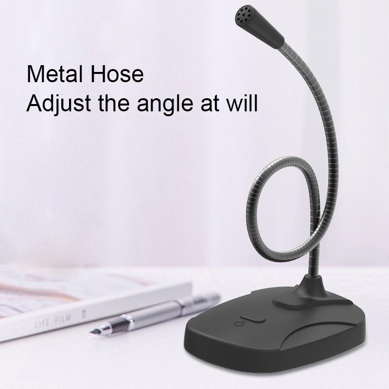 3.5Mm Jack Usb Computer Microphone Hi-Fi For High Fidelity Video Conference Speech Vlog Noise Cancelling Mic Professiona