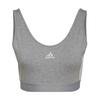 Womens/Ladies 3 Stripes Crop Top