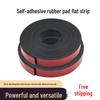 Self-Adhesive Double-Sided Anti-Slip Rubber Pad & Shock-Absorbing Buffer Strip for Glass Sealing