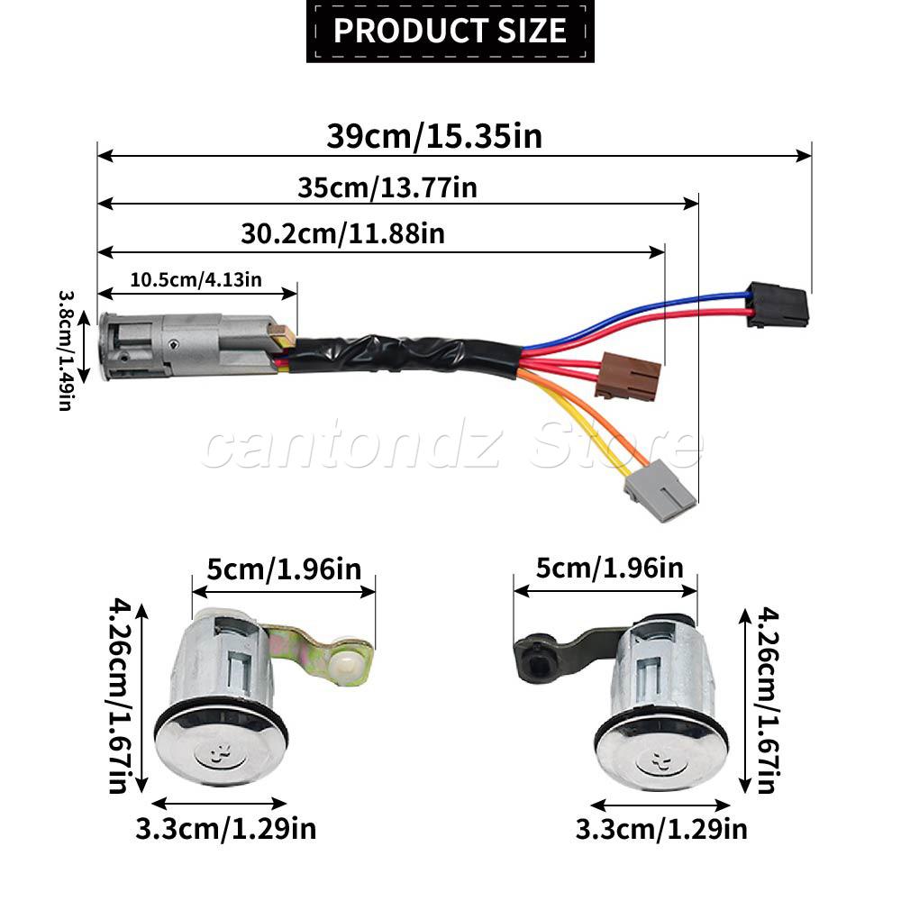 9170G3 252522 Zestaw Cylindrów Zamka Drzwi Suwanych Z 2 Kluczami Do Peugeot Partner Citroen Berlingo 96-07 Xsara Picasso 01-04 96244156