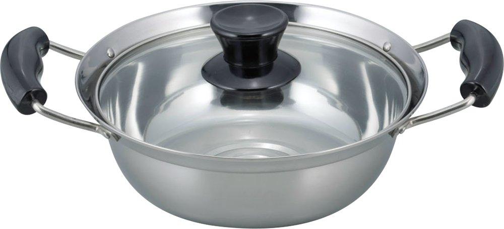 

Wahei Freiz Tabletop Shabu IH Stainless Nabeya Daisaku Pot, Pot, 20cm, Compatible, Steel, NR-7728