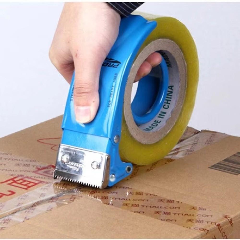 Convenient Tape Dispenser Metal Box Sealing Machine Packing Tool Tape Cutter Holder Warehouse