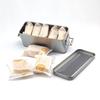 New With Lid Tinplate Box Durable Material With Buckle Rectangular Iron Box Rectangular Shape High Quality Iron Box Food Storage