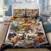 Anime Attack on Titan 3D Print Bedding Set Single Twin Full Queen King Size Bed Set Adult Kid Bedroom Bedding Gift029