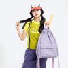 Niche outdoor backpack women's new lightweight versatile drawstring backpack large-capacity sports and leisure bag