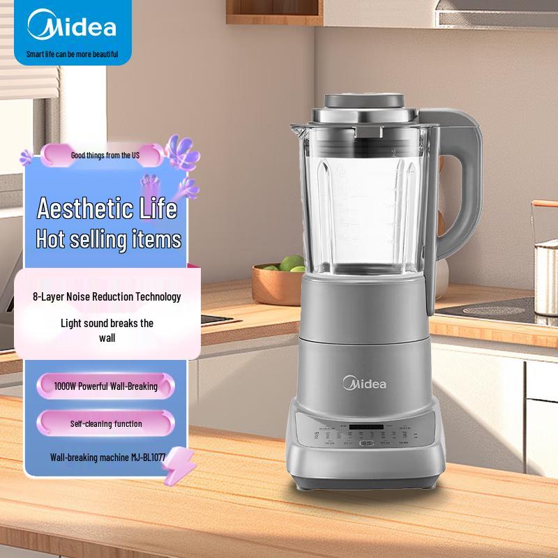 Midea MJ-BL1077 1.75L Multi-Functional Low-Noise High-Speed Blender CN plug (adapter included)