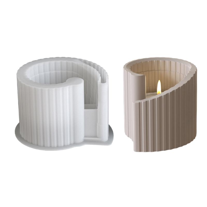 

Detailed Spirals Stair Silicone Mold For Resin Cement Candle Holders DIY Art Projects And Home Accessories 1