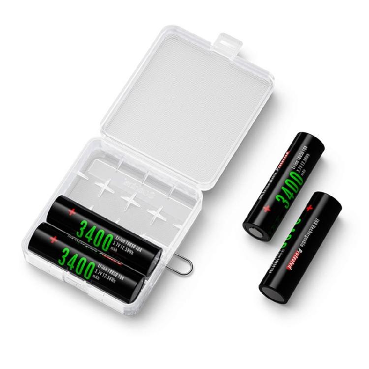Convenient Battery Storage Case for 18650 Batteries Holder Protect and Store Your Batteries Clean and Ready To Use