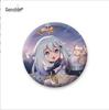 In Stock: Genshin Impact Character Badges & Keychains - Furina & Kazuha Series