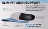 New Balance Superfeet Casual Slim Fit Arch Support Stable LB Size D Insole, (FL6391), Insert, (Light Blue), (25.5-27cm)