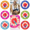 Wooden Clock For Kids Learn Time And Math With Colorful Model