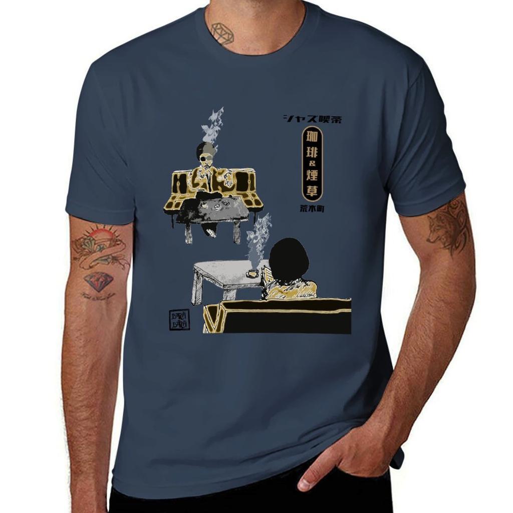 Jazz Cafe Tshirt Minimal Art Print Tshirt