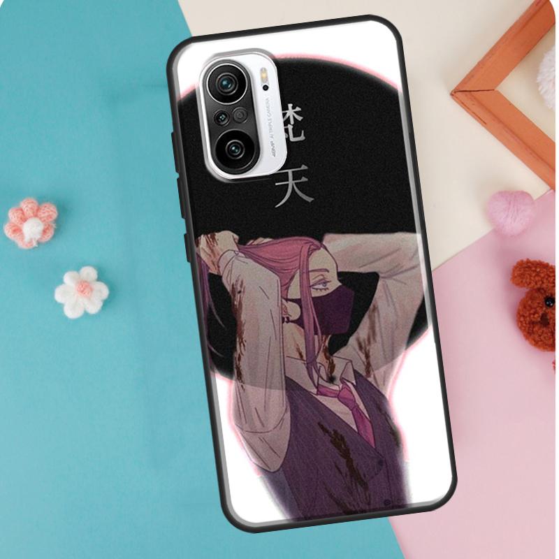 Sanzu Haruchiyo Tokyo Revengers Abdeckung Für POCO M3 M4 F1 F2 F3 X4 GT X3 Pro Fall Für Xiaomi 11T 10T 12 Pro 12X Mi 11 Lite