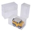 2/5Pcs 1:64 Car Model Display Box Transparent Protective Case Pvc Dust Cover Storage Holder