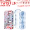 Max Feel Hard Twister Open Highly elastic and highly with a moisturizing hole that requires no includes a pocket Men's Model stimulating, lotion.